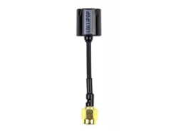Antena Fpv Lollipop 5 Mini Negra 5.8ghz 2.5dbi Conectores Mmcx Sma Rp-sma Polarización Vertical Transmisión Video Drones Rc