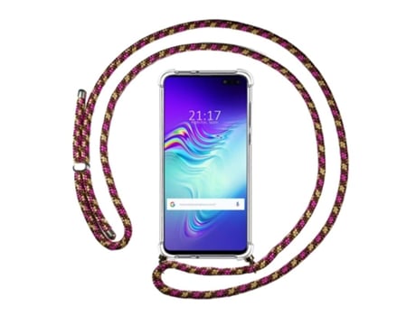 Carcasa Samsung Galaxy S10 5G TUMUNDOSMARTPHONE Colgante Rosa