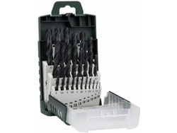 Conjunto de 19 Brocas para Metal BOSCH Hss-R - Din 338