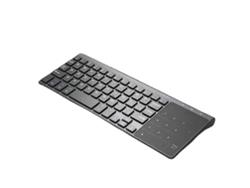 Teclado táctil inalámbrico de 2,4 g con 59 teclas, teclado numérico, mini teclado portátil ultrafino para bicicletas eléctricas P ly