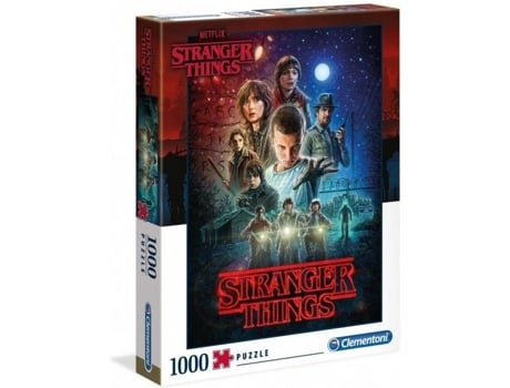 Puzzle CLEMENTONI Stranger Things (1000 Piezas)