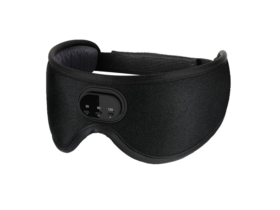 Máscara para dormir ultra suave, auriculares Bluetooth HD, diadema inalámbrica 3D Blackout para un sueño ininterrumpido y actividades al aire libre (más