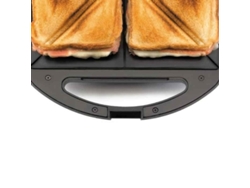 Sandwichera Negra para 2 Sandwiches 750 Wattios Rebanada Triangular LACOR