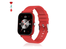 Reloj inteligente H30 con monitor de presión arterial y oxígeno en sangre, corona lateral funcional y notificaciones de la aplicación.