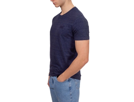 Camiseta Ultrafina de Hombre SUPERDRY Azul (3XL)