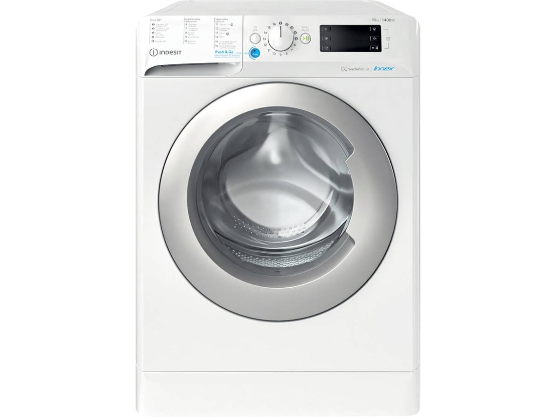Lavadora INDESIT BWE 101496X WS SPT N 1 (10 kg - 1400 rpm - Blanco)