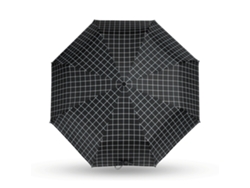 Paraguas Automático Doble Propósito Uv Resistente Impermeable Viento Resistente Plegable Para Viajes Negro