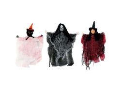 Adornos De Halloween Para El Árbol, Fantasmas Colgantes, 3 Piezas Para Decoración De Fiestas En Interiores Y Exteriores.