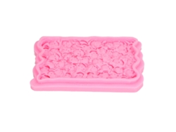 Molde De Fondant De Rosa Silicona Para Pasteles, Chocolate, Velas Y Jabón, Herramienta Práctica Y Duradera Para Decoración Diy