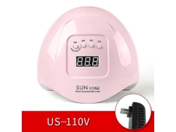 Lámpara de uñas de gel UV 110W LED luz de uñas secador de uñas rápido Ly Ebike