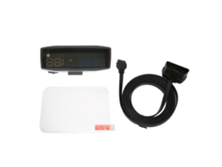 Pantalla De Proyección Hud De 3,7 Pulgadas Para Alarma De Coche, Control De Velocidad Y Exceso De Velocidad, Panel De Visualización Obd Ii Multifuncional.