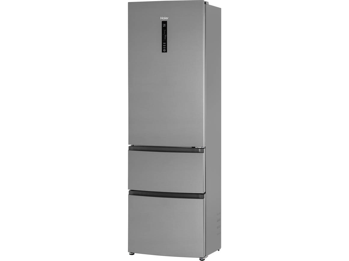 Frigorífico Combi HAIER HTR3619ENMN (No Frost - 190.5 cm - 348 L - Inox)