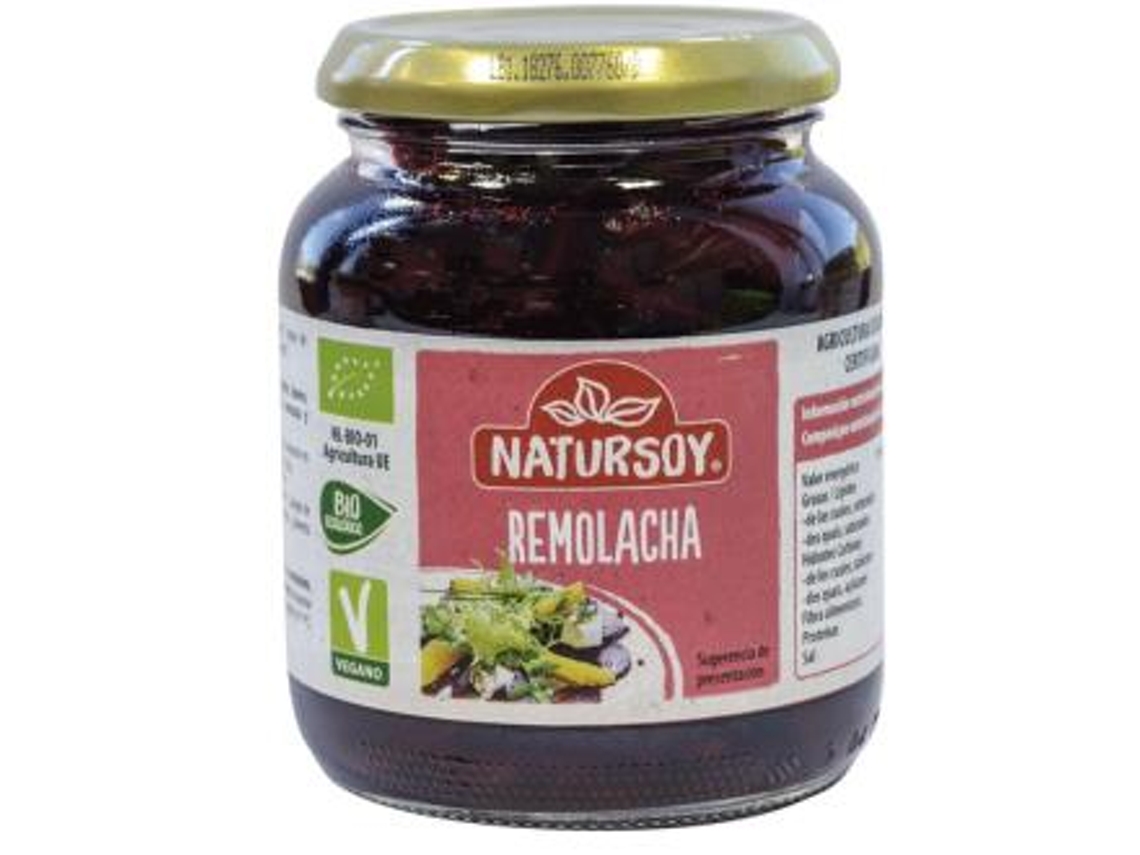 Remolacha En Conserva Bio 340G Natursoy EKOLAND