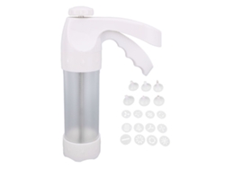 Kit De Prensa Para Galletas Abs Con 12 Discos Y 6 Boquillas Para Galletas, Pasteles Y Churros.
