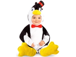 Disfraz de Bebé MY OTHER ME pinguim con capuz (Tam: 0-6 Meses)