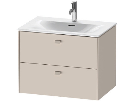 Mueble DURAVIT Brioso bajo lavabo montado en la pared 72,0 x 47,9 cm 2 cajones incl. recorte de sifón y delantal para lavabo Viu 234473