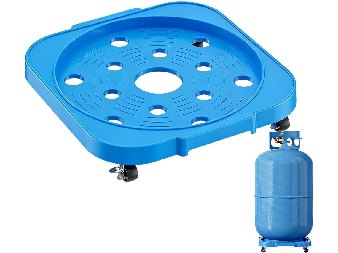 Cubo con ruedas – Botella de agua con ruedas con bloqueo