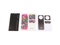 Pegatinas de PVC para Insta360 X3 con diseños de dibujos animados, pegatinas para cámara panorámica