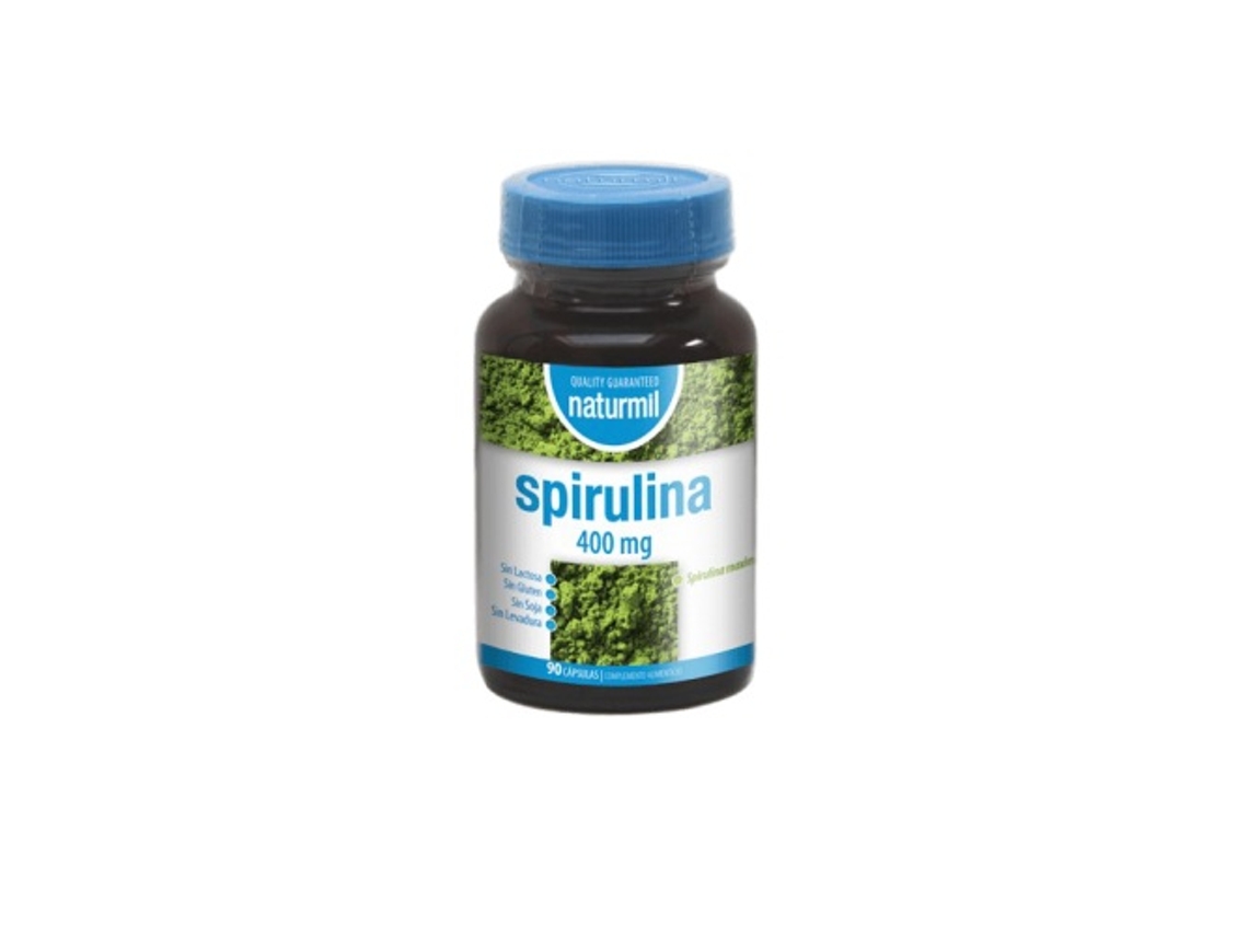 Complemento Alimentar NATURMIL Spirulina (90 cápsulas)