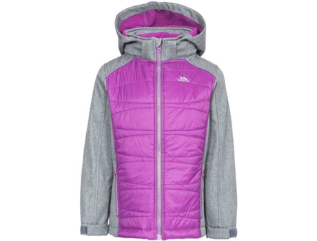 Abrigo para Hombre TRESPASS Rockrose Morado para Esquí (3 - 4 Años)