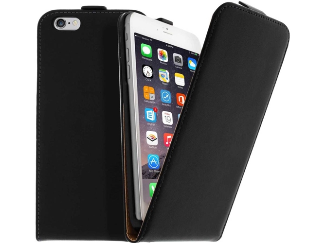 Funda iPhone 6 Plus, 6s Plus AVIZAR HCU-FLIP-BK-6L