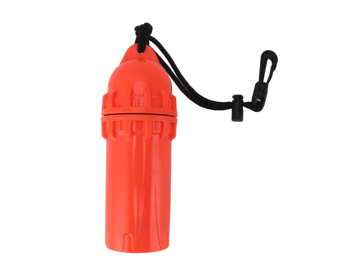 2026rebe-caja Seca Impermeable Para Buceo Y Snorkel Cilíndrica Con Clip Rojo Almacenamiento Subacuático
