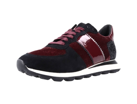Zapatos de Mujer GEOX Spherica Vseries Tecido Rojo (37)