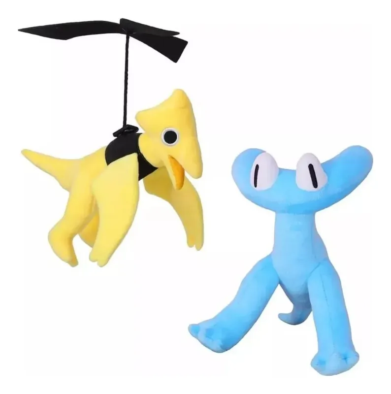Peluche arcoíris N Amigos Capítulo 2 Amarillo y azul, vayotoy