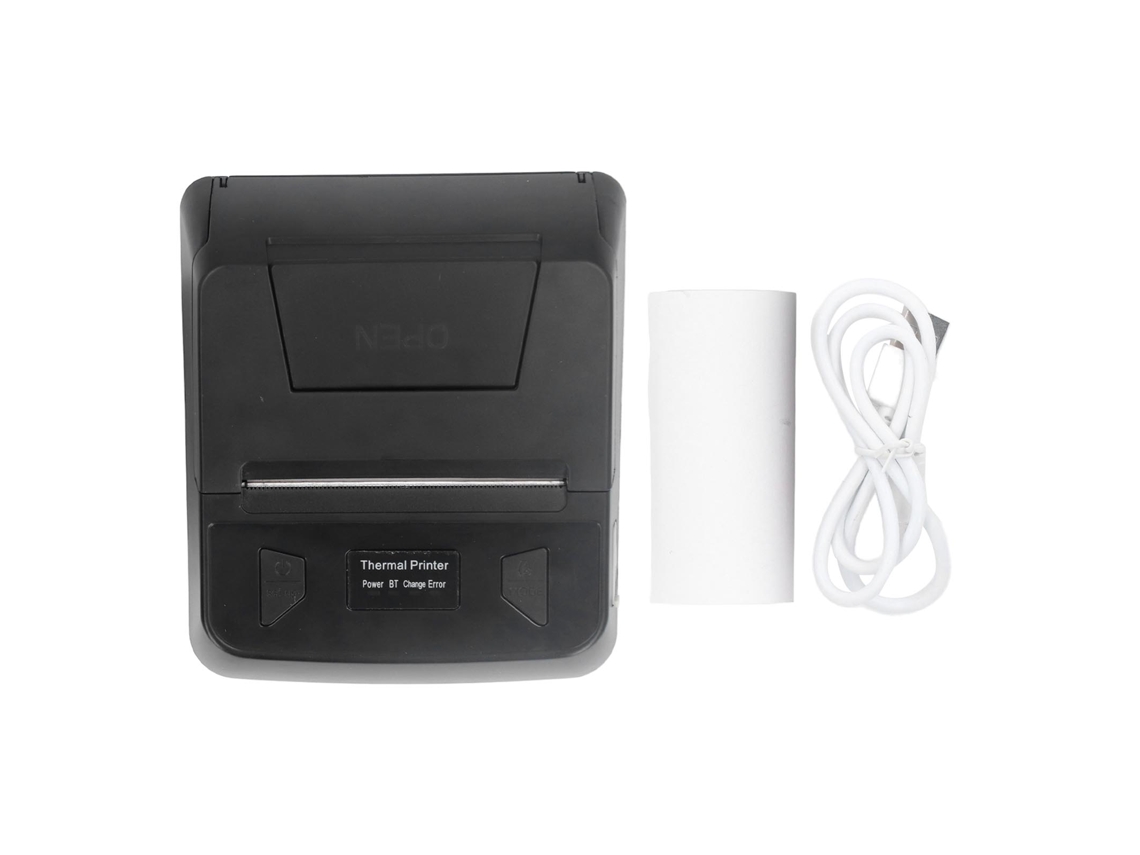 Impresora térmica USB Bluetooth portátil de 80 mm de alta velocidad para Windows