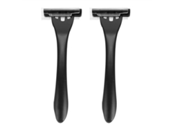 1pc Navaja Desechable De Plástico Para Hombre, Ideal Para Viajes Y Hoteles, Depilador De Pelo Manual