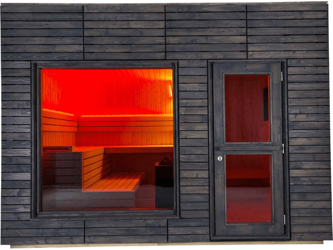 Gran Sauna Al Aire Libre con Aislamiento Alpino