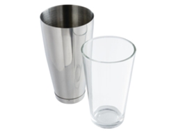 Coctelera tipo Boston y vaso APS