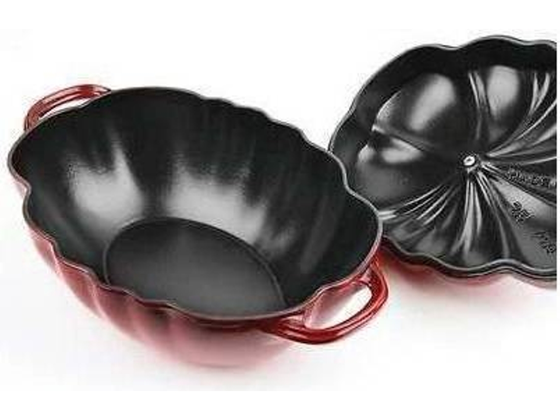 Cacerola STAUB (Rojo - Hierro Fundido - 25 cm)