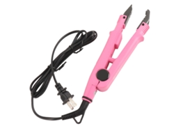 Plancha Para Extensiones De Pelo 110-240v Con Placa De Calentamiento Ptfe Y Ajuste De Temperatura 100-200°c