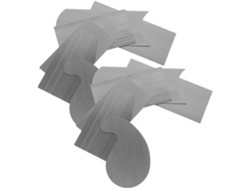 Kit De Raspadores De Acero De 2 Piezas Para Carpintería, Raspadores De Múltiples Formas Para El