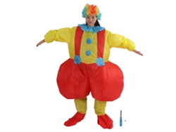 Disfraz inflable de payaso para adulto (150-190 cm)
