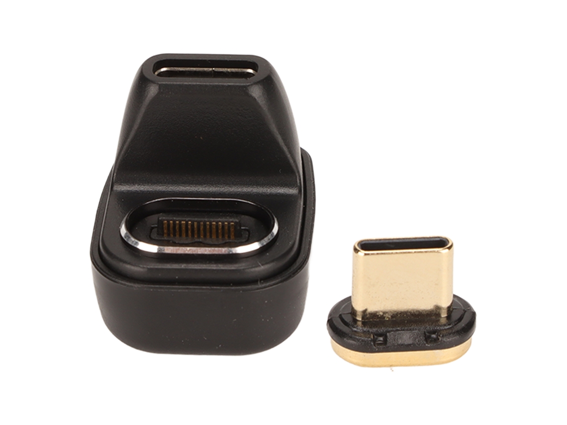 Adaptador Usb-c A Usb-c En Forma De U, Carga Rápida Pd100w 40gbps 8k, Extensor Para Portátil