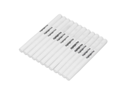 12 Marcadores De Pintura Acrílica Blanca De 0,7 Mm, Seguros Y Con Revestimiento Resistente, Ideales Para Manualidades Y Regalos.