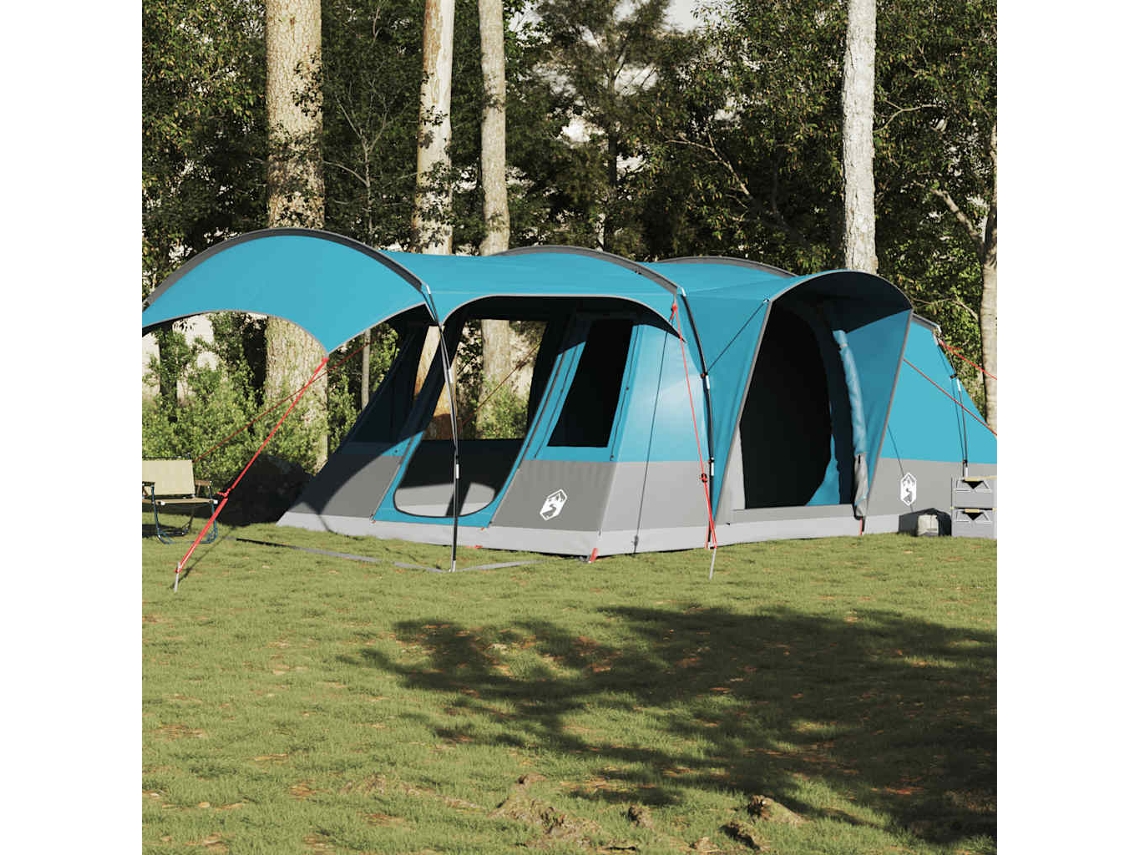 Tienda de campaña tipo túnel para 5 personas, impermeable, azul, Wsd453616, Lovely Home