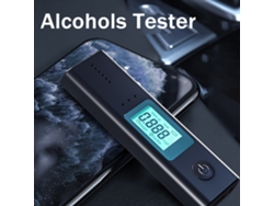 Detector De Alcohol Portátil Con Pantalla Lcd Y Alerta Sonora Para Fiesta En Casa