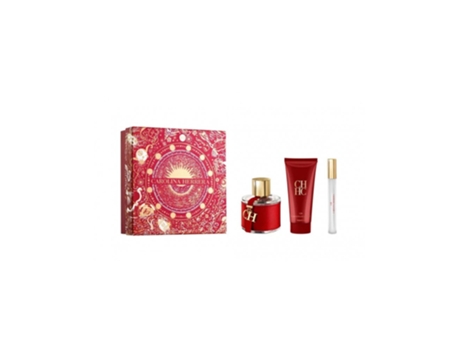 Set CAROLINA HERRERA CH Women - EDT 100ml, Body Lotion 100ml, Megaspritzer 10ml