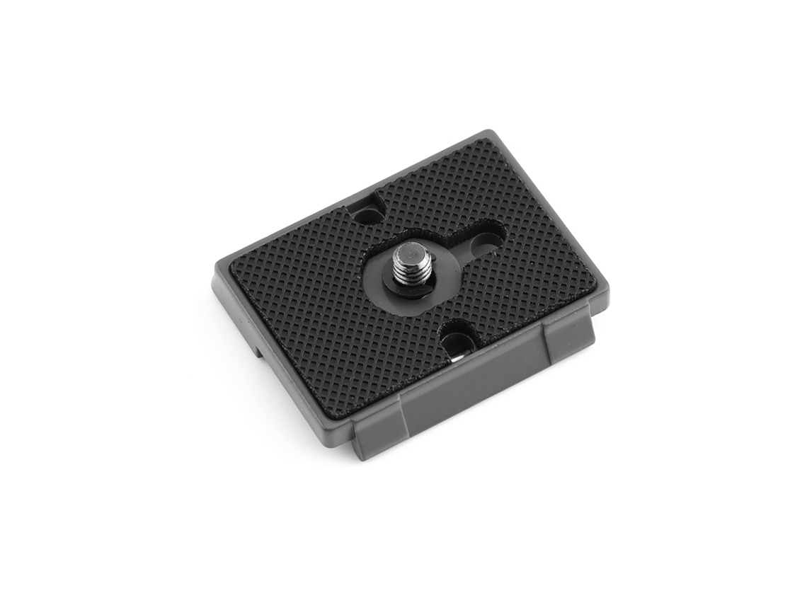Placa de liberación rápida para cámara, compatible con Manfrotto, tornillo incluido, placa de ajuste de liberación