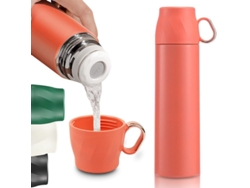 Botella térmica Rebe de acero inoxidable de 500 ml con tapa.
