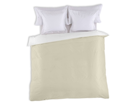 Funda Nórdica ALEXANDRA HOUSE LIVING Blanco 220 x 220 cm Reversible Bicolor