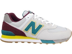 Zapatillas Deportivas NEW BALANCE 574 Hombre ( Beige - Tejido, Material Sintético -42)