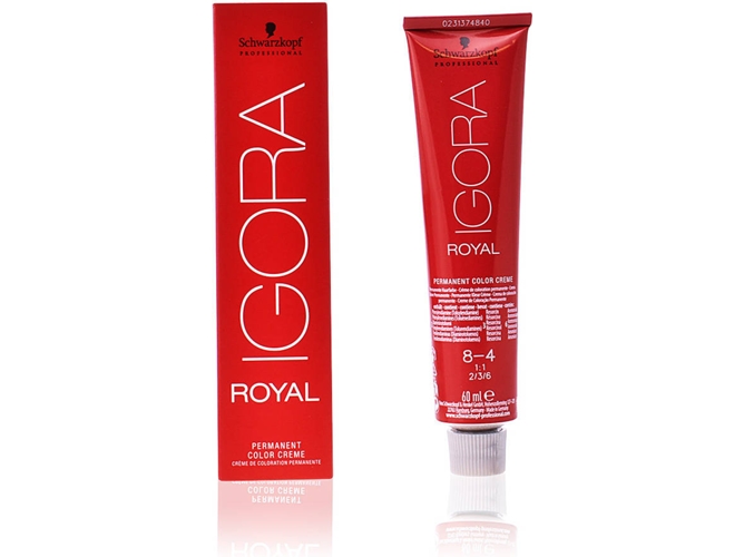 Crema con Color SCHWARZKOPF Igora Royal Permanent Color Creme 8-4_ (60 ml)