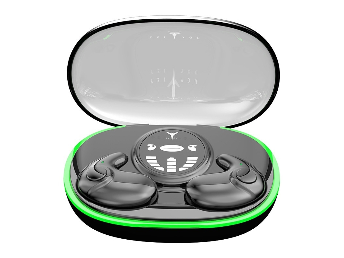 Auriculares Inalámbricos Bluetooth Md558a, Cancelación De Ruido, Pantalla Digital, Batería De Larga Duración, Diseño Mini Para Dormir Y Correr.