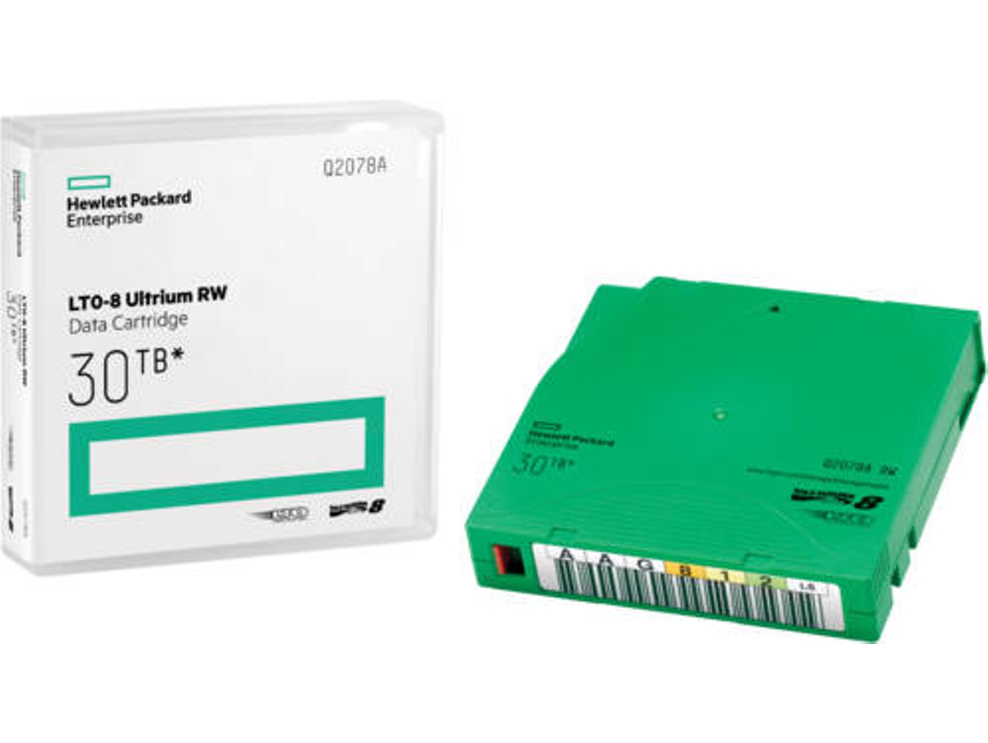 Casete vírgen HEWLETT PACKARD ENTERPRISE LTO-8 Ultrium 30TB RW Data Cartridge