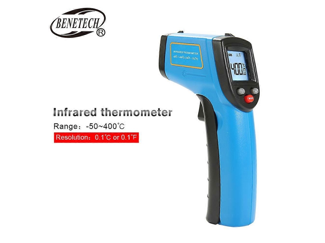 Termómetro infrarrojo industrial de alta precisión para cocina, termómetro infrarrojo GM321 Ly Ebike