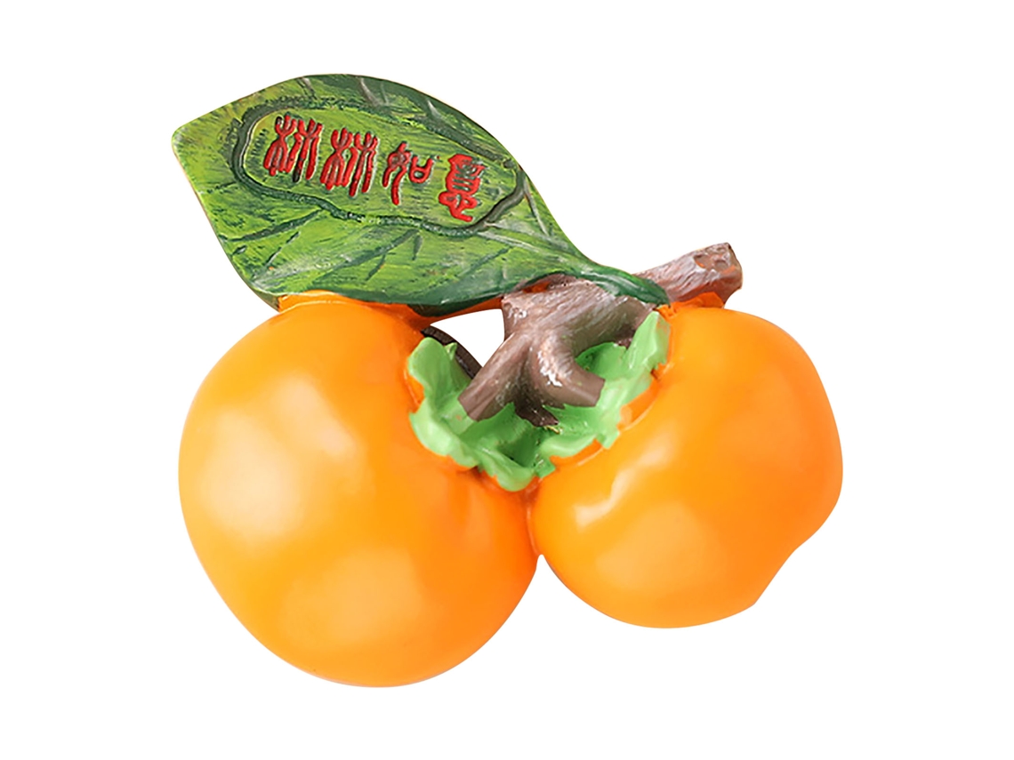 Imán decorativo 3D de frutas para refrigerador - Resina adorable